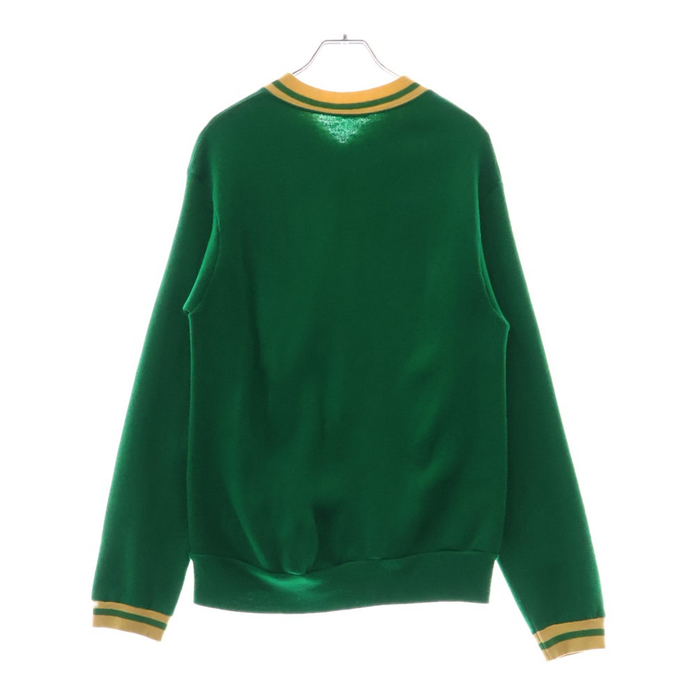 VINTAGE(ヴィンテージ) HANES ハーフジップ リブ スウェット グリーン