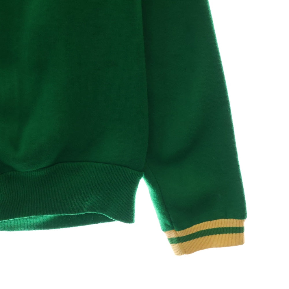 VINTAGE(ヴィンテージ) HANES ハーフジップ リブ スウェット グリーン