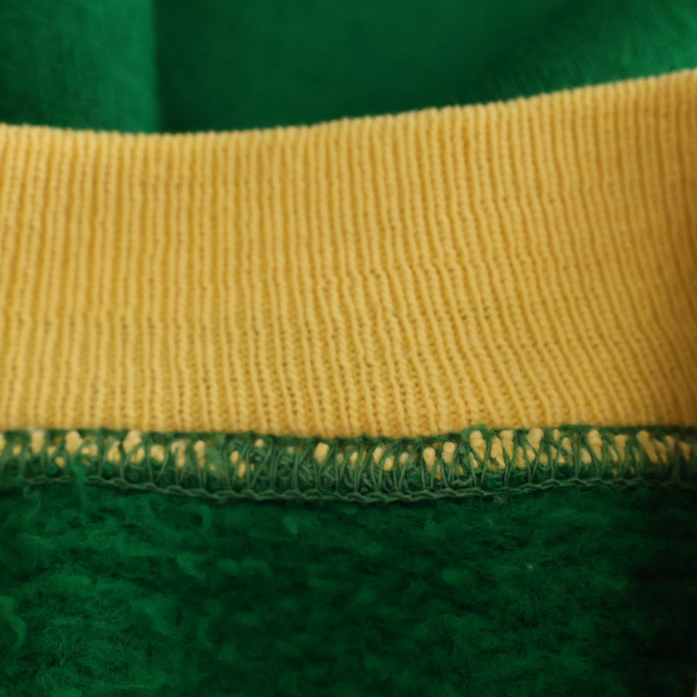 VINTAGE(ヴィンテージ) HANES ハーフジップ リブ スウェット グリーン