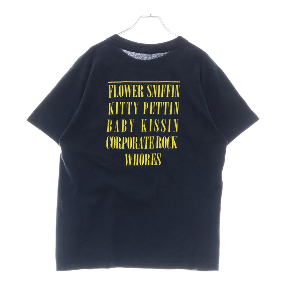 VINTAGE(ヴィンテージ) 00s NIRVANA SMILE 2003 ニルヴァーナ スマイル Tシャツ 半袖カットソー ネイビー