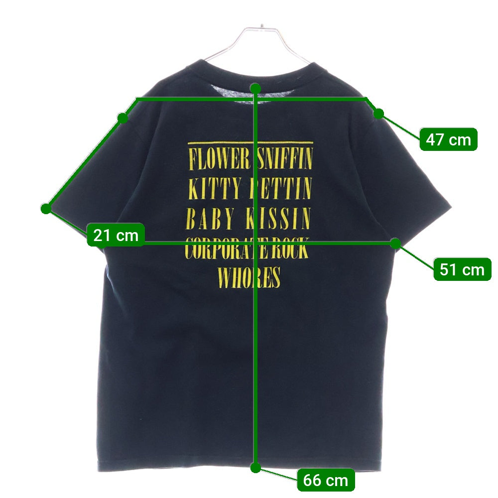 VINTAGE(ヴィンテージ) 00s NIRVANA SMILE 2003 ニルヴァーナ スマイル Tシャツ 半袖カットソー ネイビー