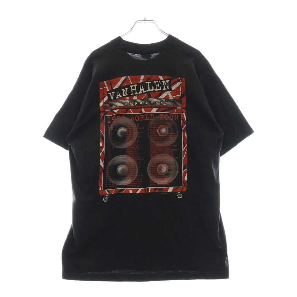 VINTAGE(ヴィンテージ) 90s VAN HALEN ヴァンヘーレン Tシャツ 半袖カットソー ブラック