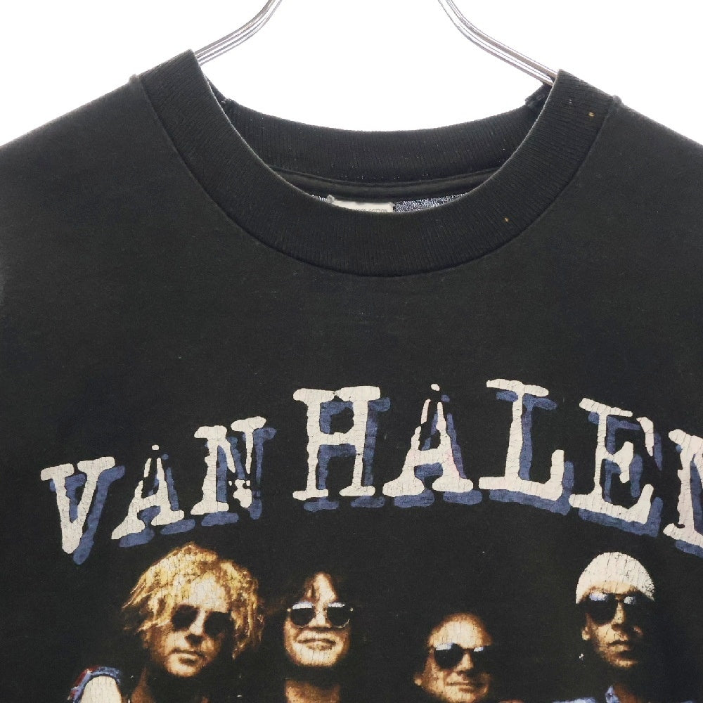VINTAGE(ヴィンテージ) 90s VAN HALEN ヴァンヘーレン Tシャツ 半袖カットソー ブラック