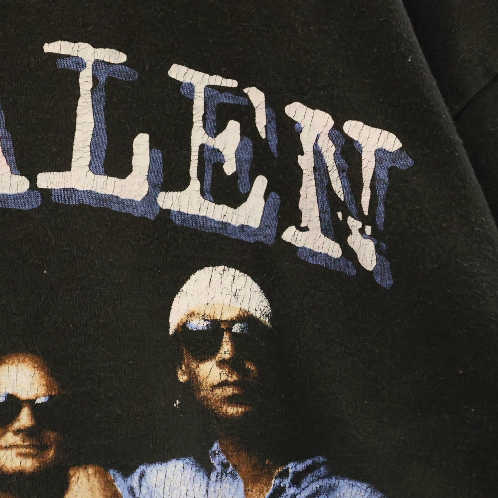VINTAGE(ヴィンテージ) 90s VAN HALEN ヴァンヘーレン Tシャツ 半袖カットソー ブラック
