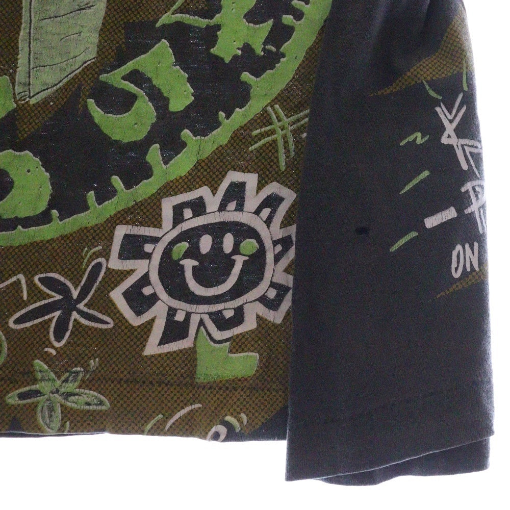 VINTAGE(ヴィンテージ) 90s GREEN DAY BOOTLEG TEE グリーンデイ ブートレグ 両面プリント半袖Tシャツ カットソーブラック