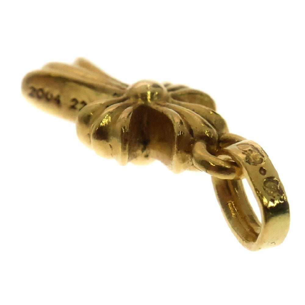 CHROME HEARTS(クロムハーツ) 22K CRS BBYFAT ベイビーファットクロス ペンダントトップ ゴールド BCA037
