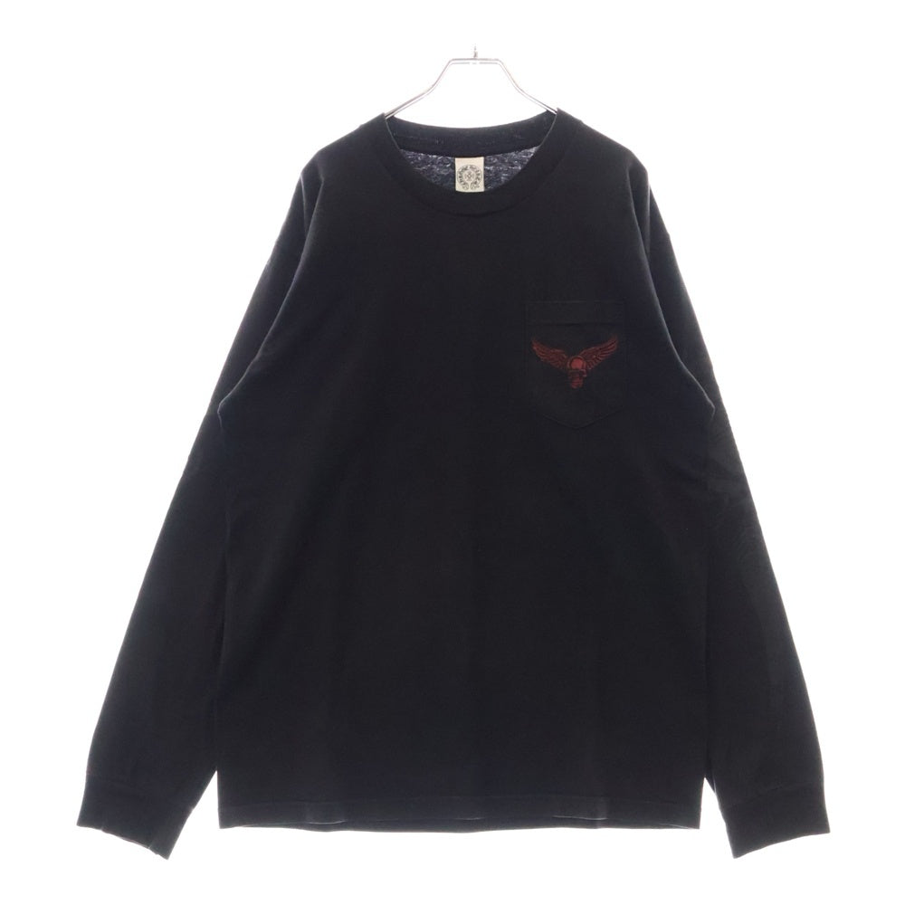 CHROME HEARTS(クロムハーツ) OLD FOTI S/S Tee オールドモデル フォティ マハリア フロント フォトプリント Tシャツ 長袖カットソー ブラック