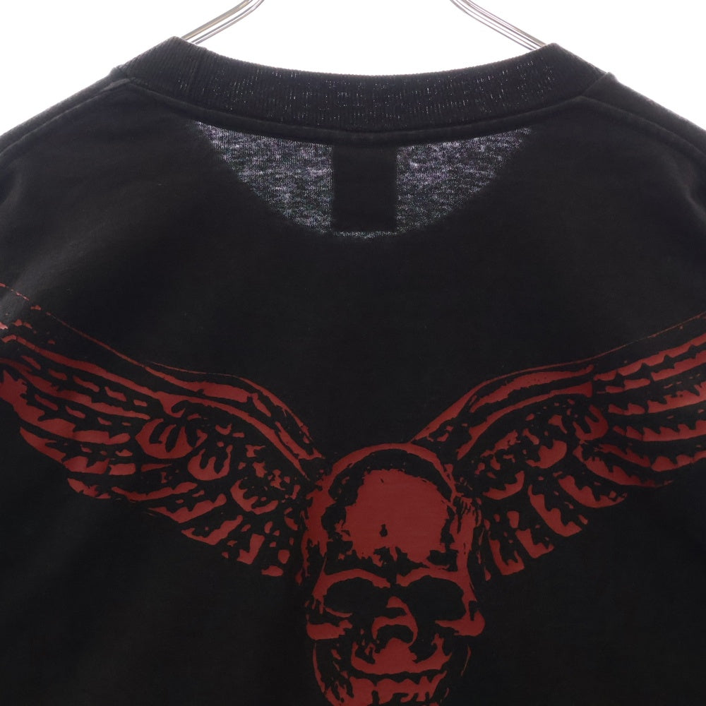 CHROME HEARTS(クロムハーツ) OLD FOTI S/S Tee オールドモデル フォティ マハリア フロント フォトプリント Tシャツ 長袖カットソー ブラック
