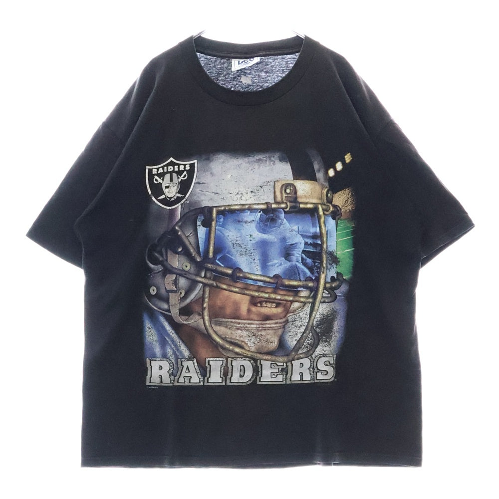 VINTAGE(ヴィンテージ) 90s RAIDERS レイダース Tシャツ 半袖カットソー ブラック
