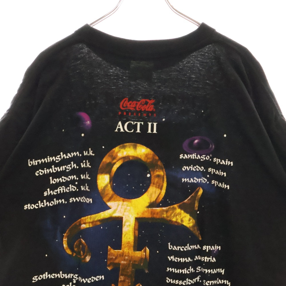 VINTAGE(ヴィンテージ) 90s PRINCE AND THE NEW POWER GENERATION ACT 2 Tシャツ 半袖カットソー ブラック