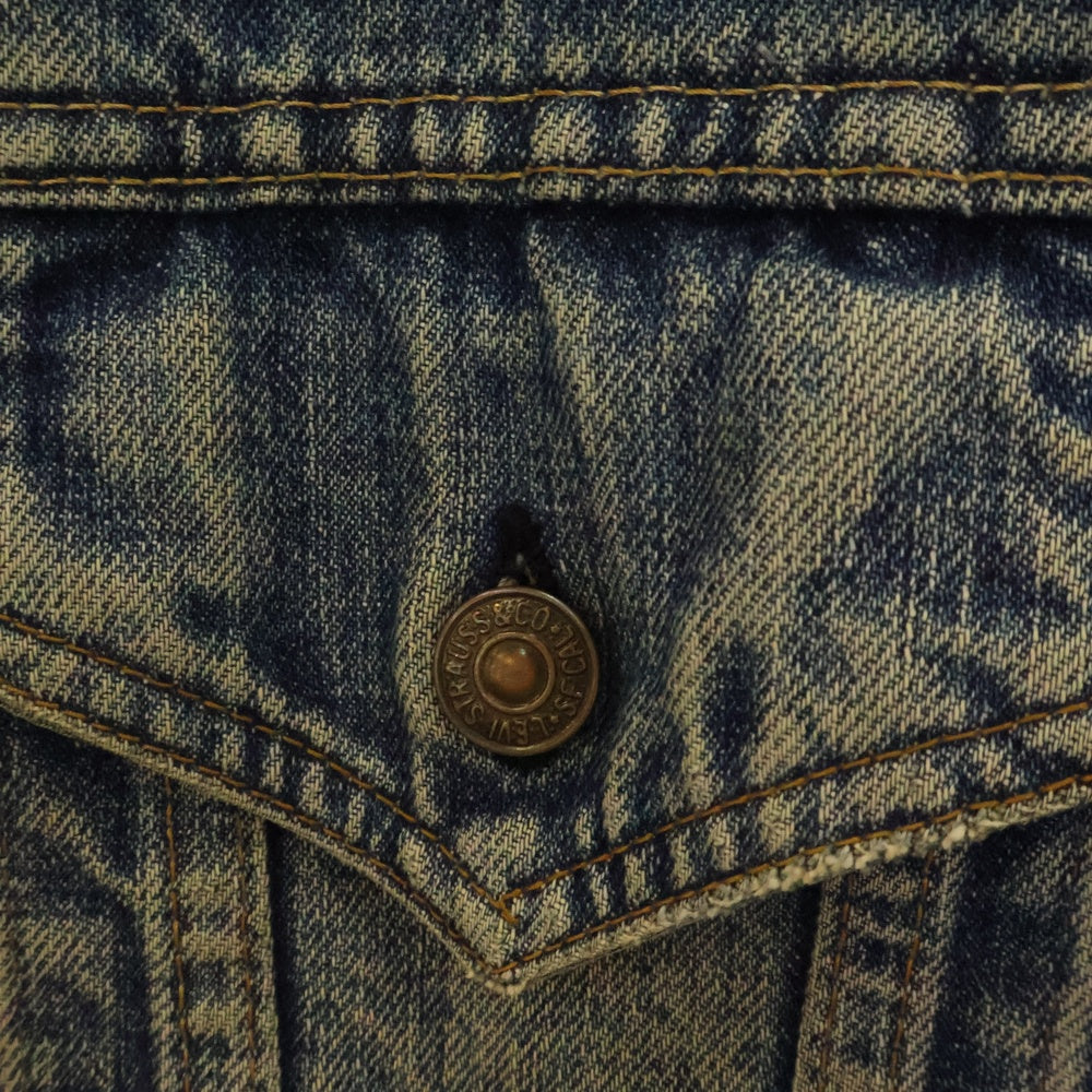Levi's(リーバイス) 90s VINTAGE 70505 4th ボタン裏刻印 529 レジスターマーク デニム トラッカージャケット インディゴ