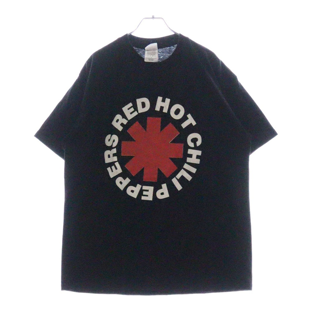 VINTAGE(ヴィンテージ) 00s RED HOT CHILI PEPPERS US Tour 2003 レッドホットチリペッパーズ 両面プリント半袖Tシャツ ブラック