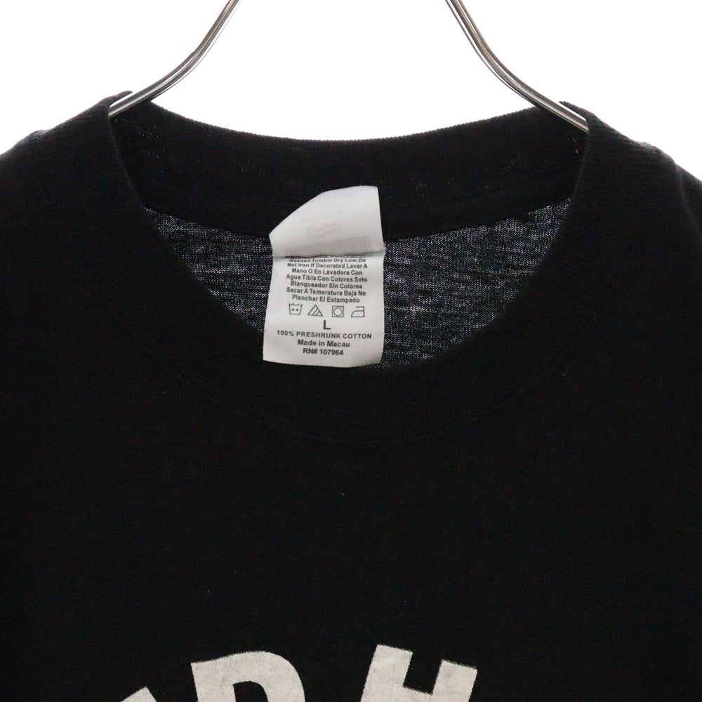 VINTAGE(ヴィンテージ) 00s RED HOT CHILI PEPPERS US Tour 2003 レッドホットチリペッパーズ 両面プリント半袖Tシャツ ブラック