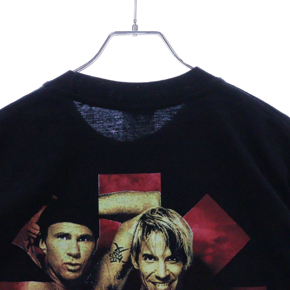 VINTAGE(ヴィンテージ) 00s RED HOT CHILI PEPPERS US Tour 2003 レッドホットチリペッパーズ 両面プリント半袖Tシャツ ブラック