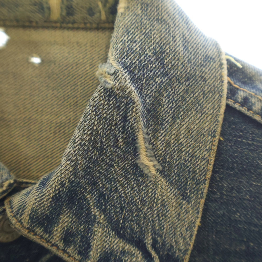 Levi's(リーバイス) 50S VINTAGE 507XX 2nd 紙パッチ ボタン裏17 デニムジャケット インディゴ