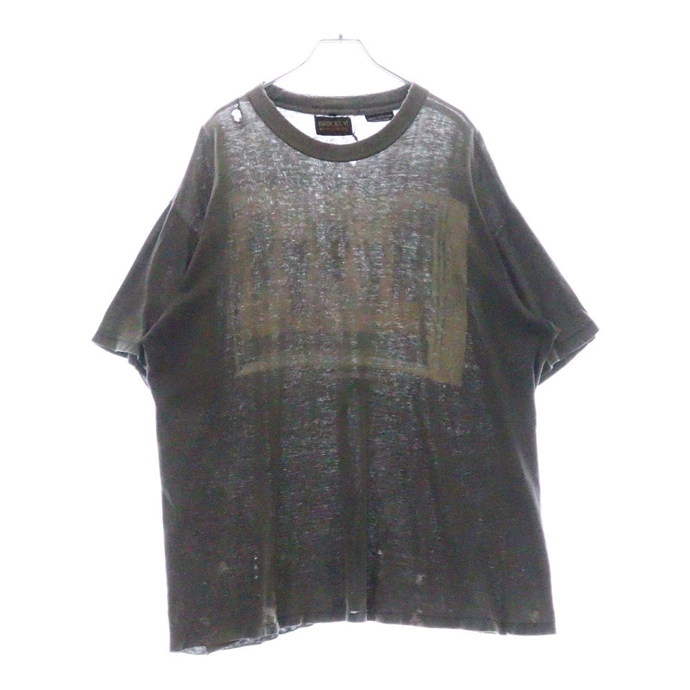 VINTAGE(ヴィンテージ) 90S radiohead stop whispering レディオヘッド 両面プリント半袖Tシャツ ブラック