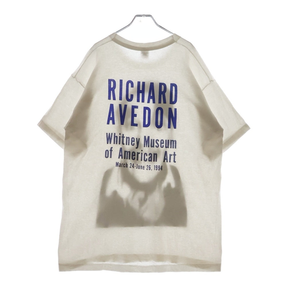 VINTAGE(ヴィンテージ) 90S Richard Avedon 1994 TEE リチャードアヴェドン フェイスプリント半袖Tシャツ カットソー ホワイト