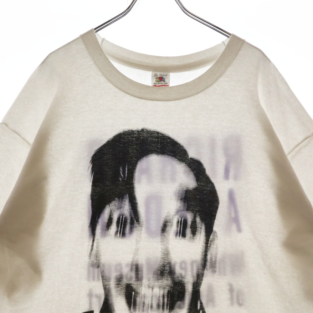 VINTAGE(ヴィンテージ) 90S Richard Avedon 1994 TEE リチャードアヴェドン フェイスプリント半袖Tシャツ カットソー ホワイト