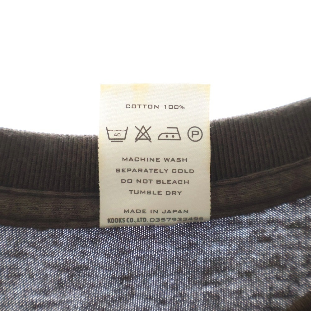 NUMBER (N)INE(ナンバーナイン) 02AW Archive アーカイブ ジョージ期 ジョージハリスン プリント 半袖Tシャツ ブラウン