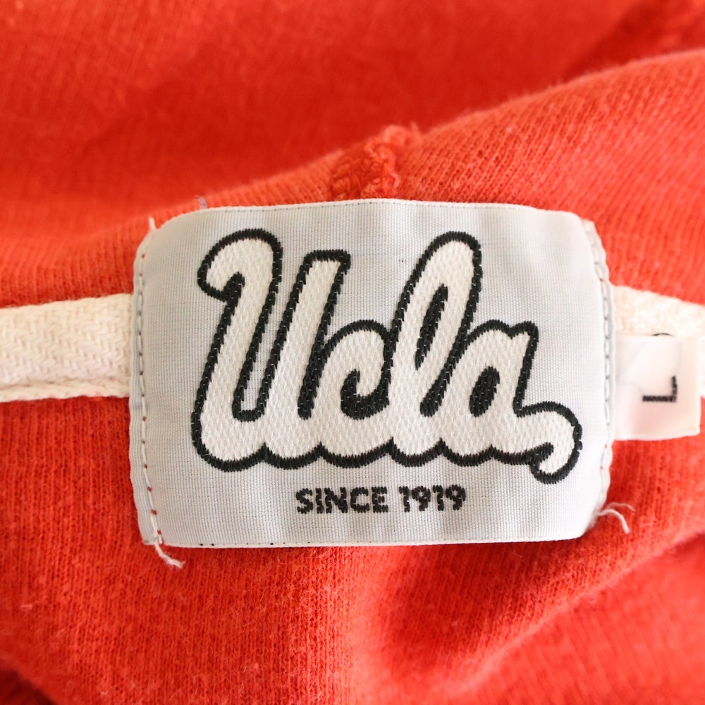 VINTAGE(ヴィンテージ) UCLA アーム ライン ジップアップ パーカー レッド