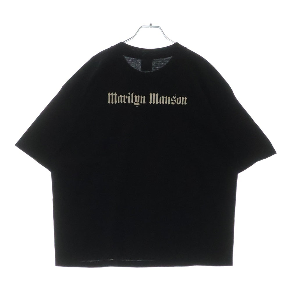 VINTAGE(ヴィンテージ) 90s MARILYN MANSON got violence ? TEE マリリンマンソン 両面プリント半袖Tシャツ カットソー ブラック