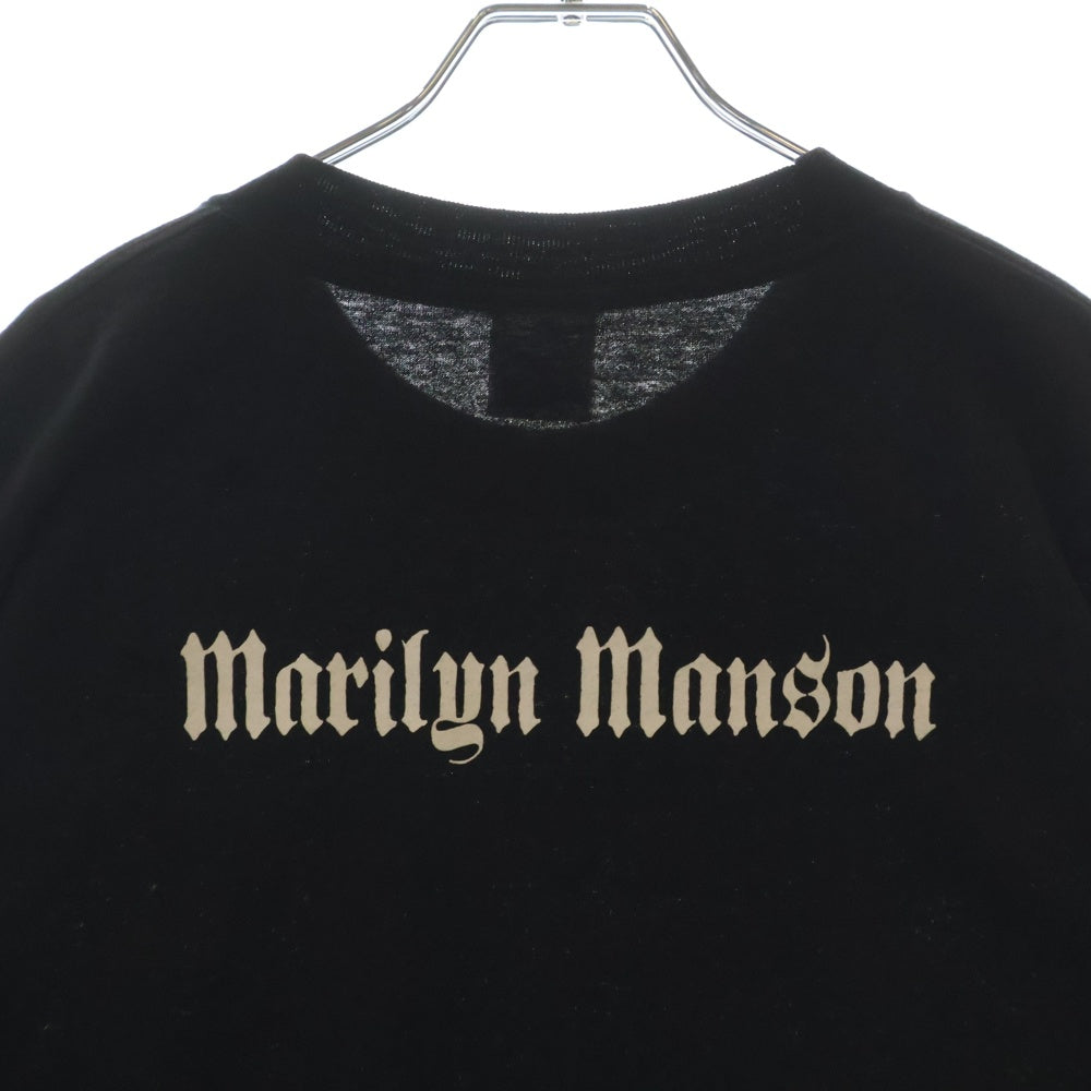 VINTAGE(ヴィンテージ) 90s MARILYN MANSON got violence ? TEE マリリンマンソン 両面プリント半袖Tシャツ カットソー ブラック