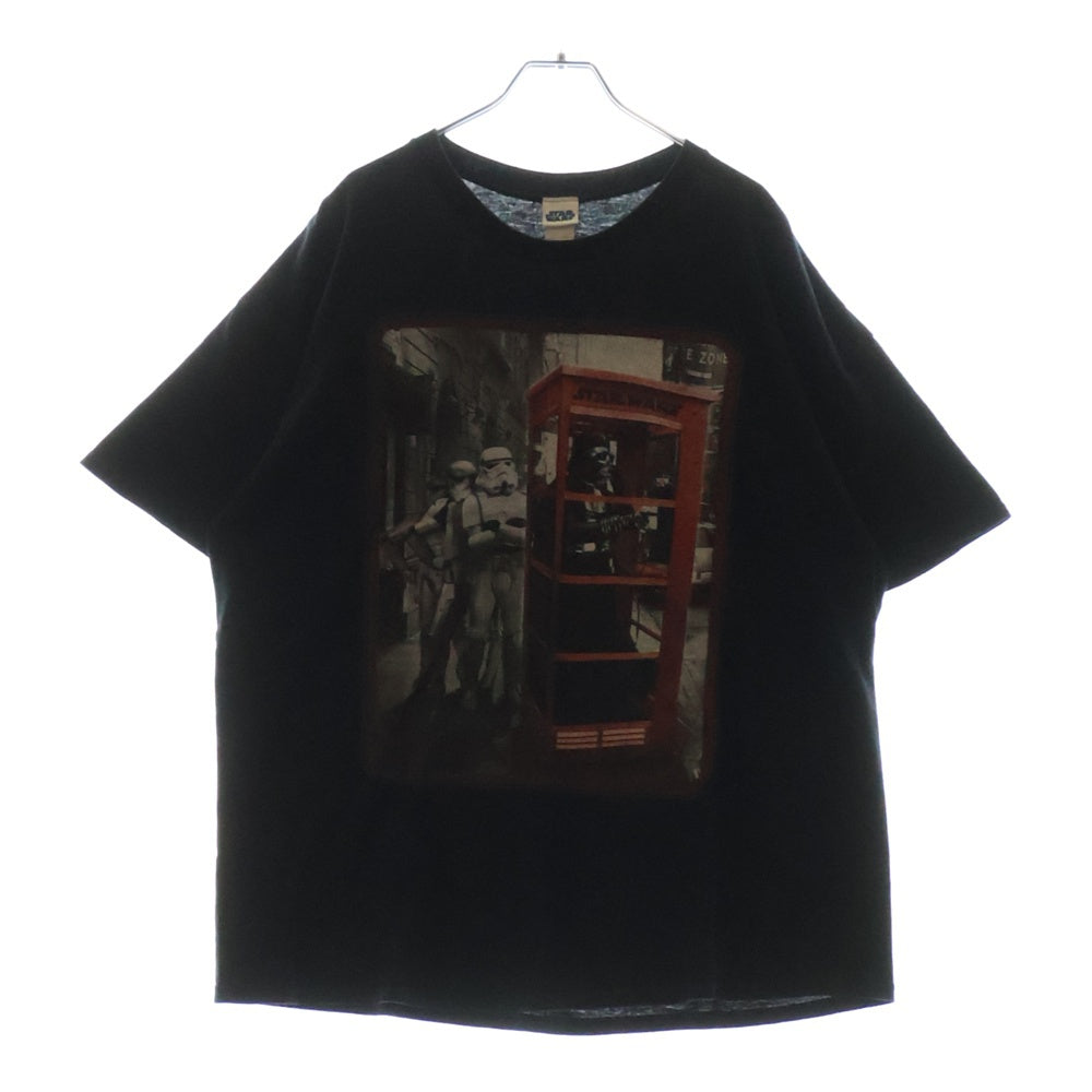 VINTAGE(ヴィンテージ) 00s STAR WARS TEE スターウォーズ ダースベーダー フロントプリント半袖Tシャツ カットソー ブラック