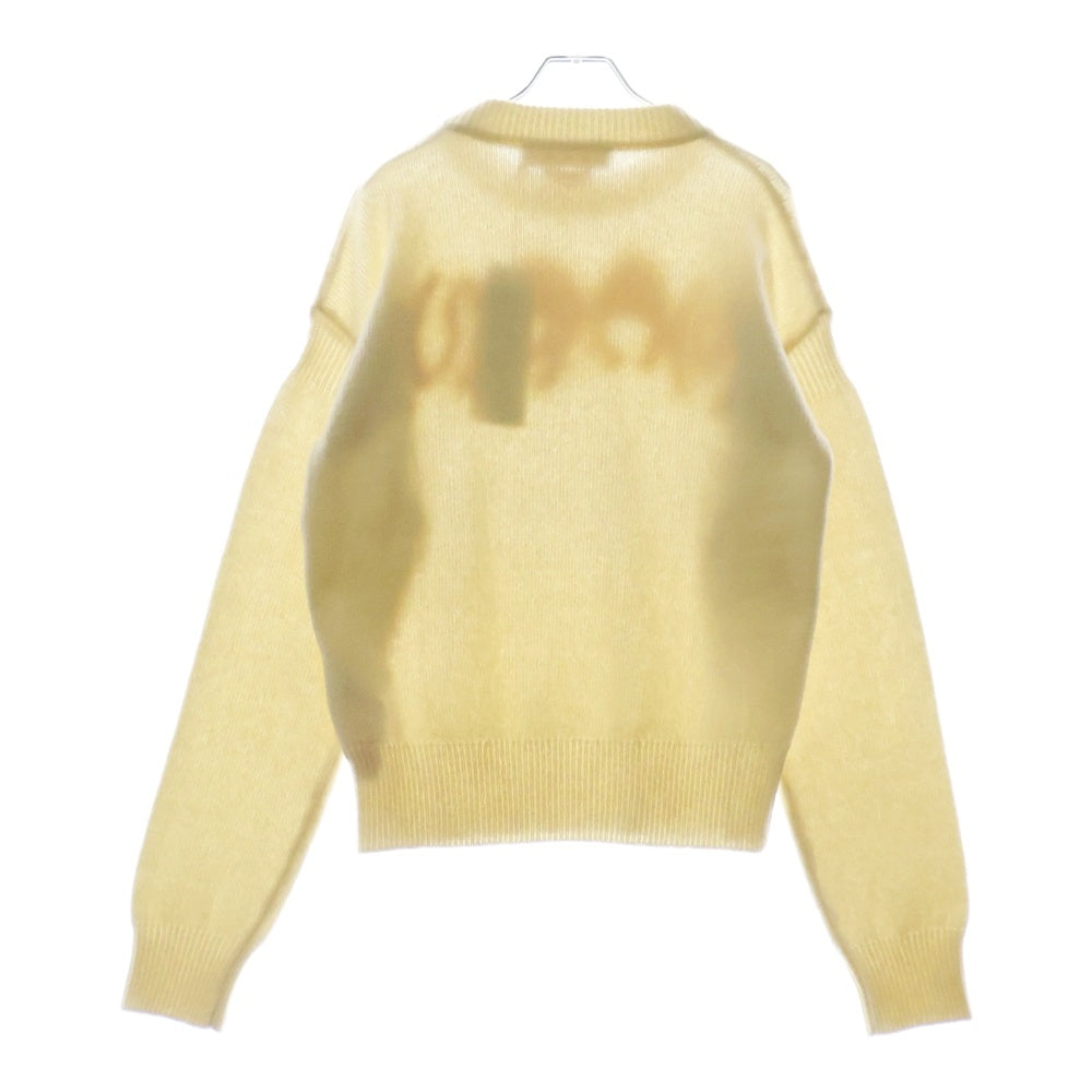 MARNI(マルニ) 23AW フロント ロゴ デザイン ニット セーター オフホワイト GCMG0353Q0UFH942