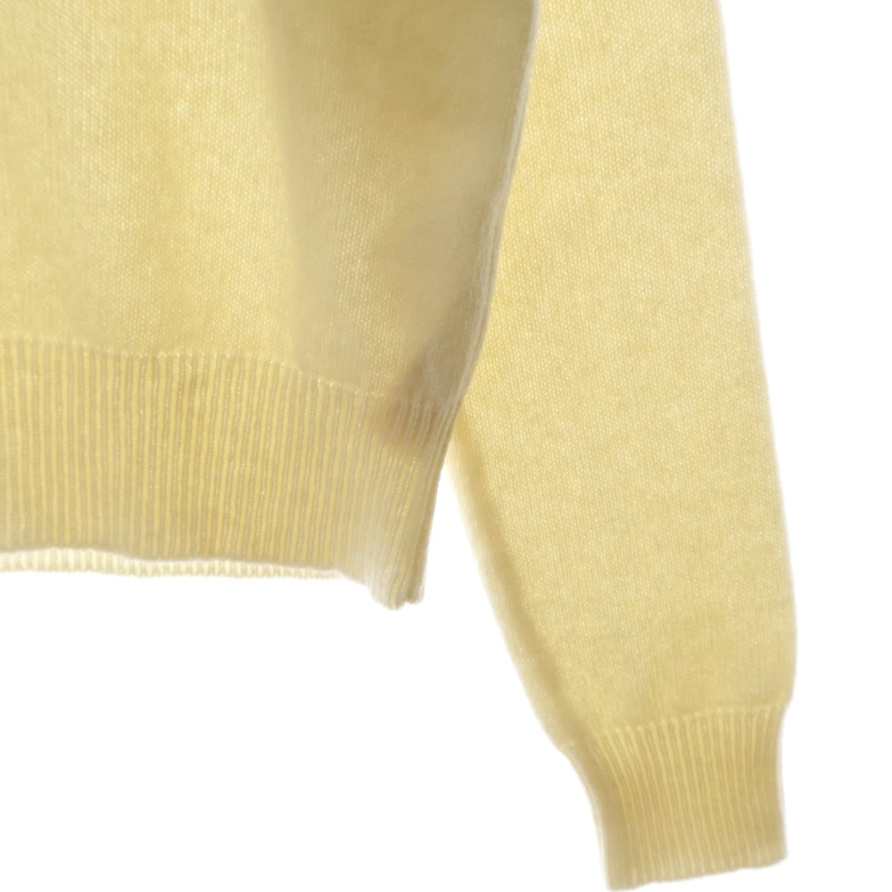 MARNI(マルニ) 23AW フロント ロゴ デザイン ニット セーター オフホワイト GCMG0353Q0UFH942