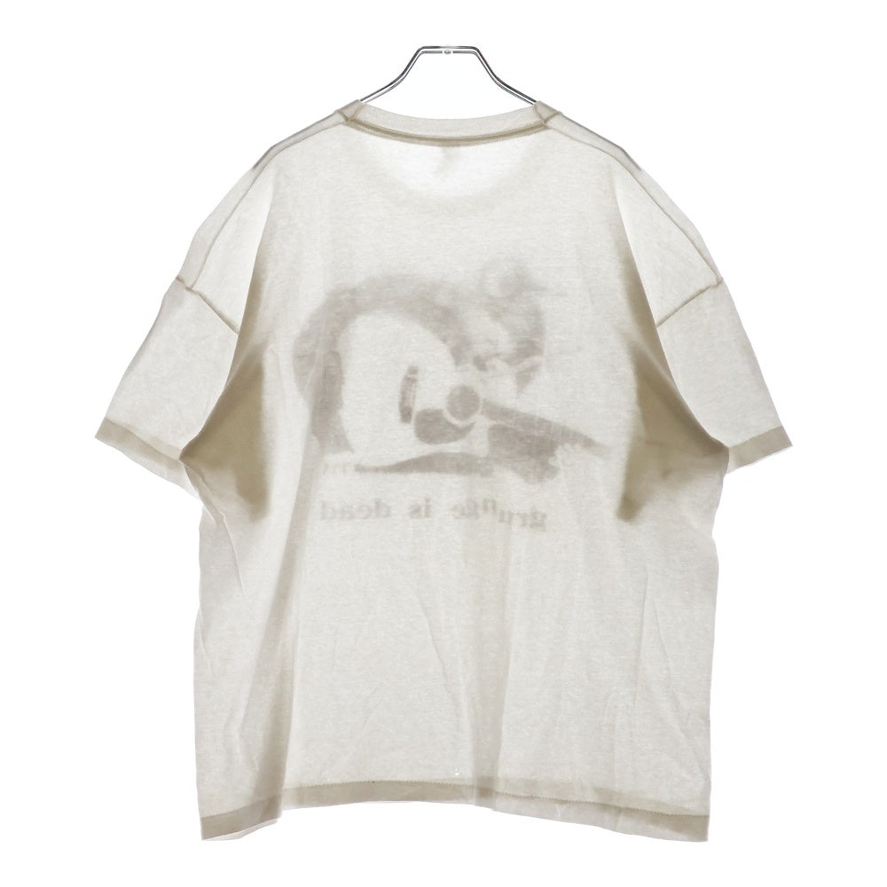 VINTAGE(ヴィンテージ) 90s NIRVANA KURT COBAIN GRUNGE IS ニルヴァーナ カートコバーン Tシャツ 半袖カットソー ホワイト