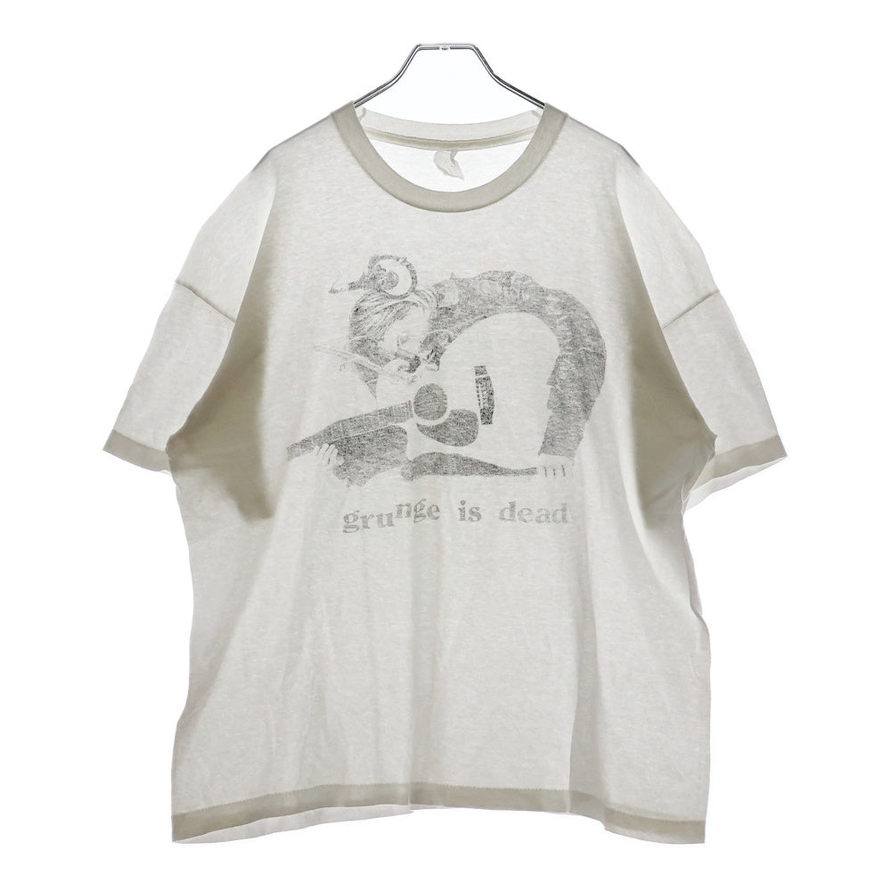 VINTAGE(ヴィンテージ) 90s NIRVANA KURT COBAIN GRUNGE IS ニルヴァーナ カートコバーン Tシャツ 半袖カットソー ホワイト