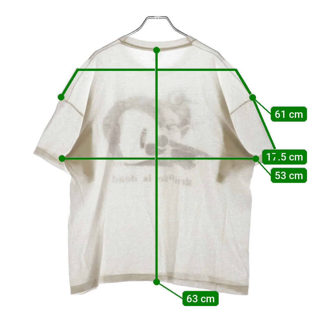 VINTAGE(ヴィンテージ) 90s NIRVANA KURT COBAIN GRUNGE IS ニルヴァーナ カートコバーン Tシャツ 半袖カットソー ホワイト