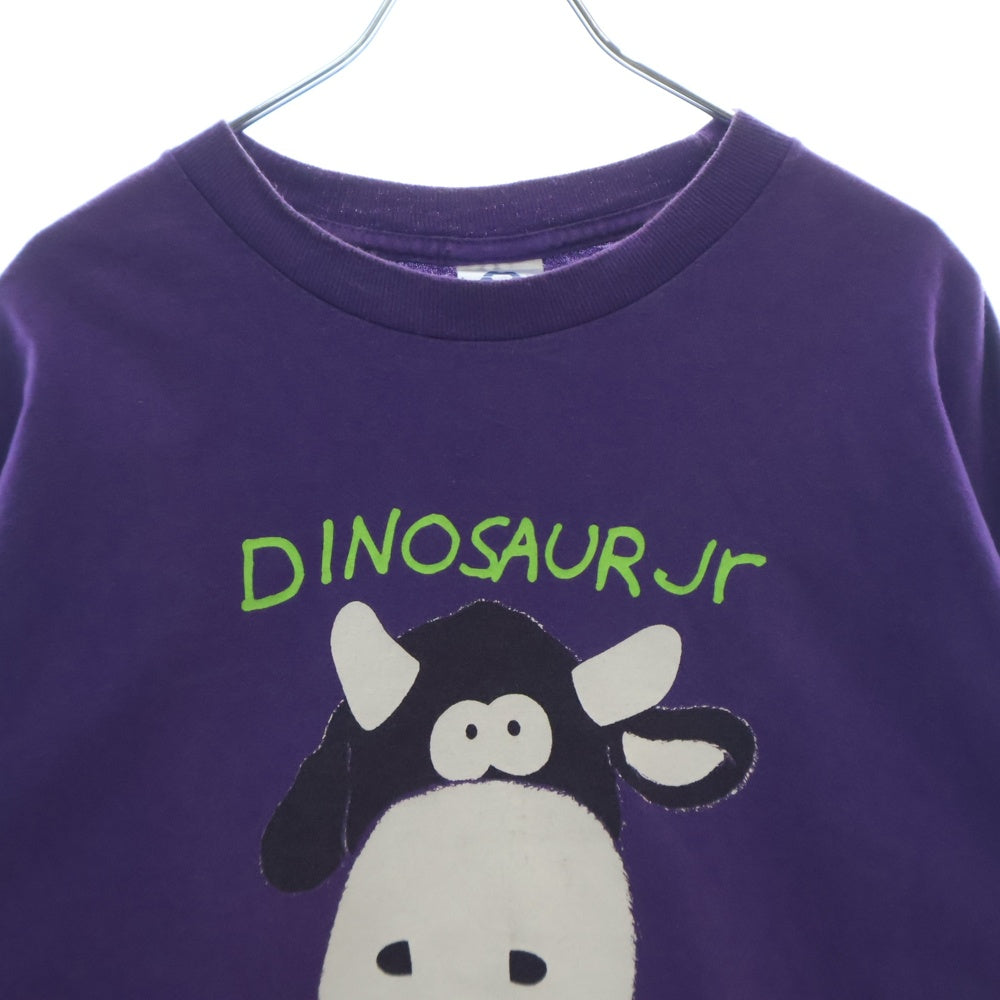 VINTAGE(ヴィンテージ) 90s DINOSAUR Jr TEE ダイナソージュニア 両面プリント半袖Tシャツ カットソー パープル