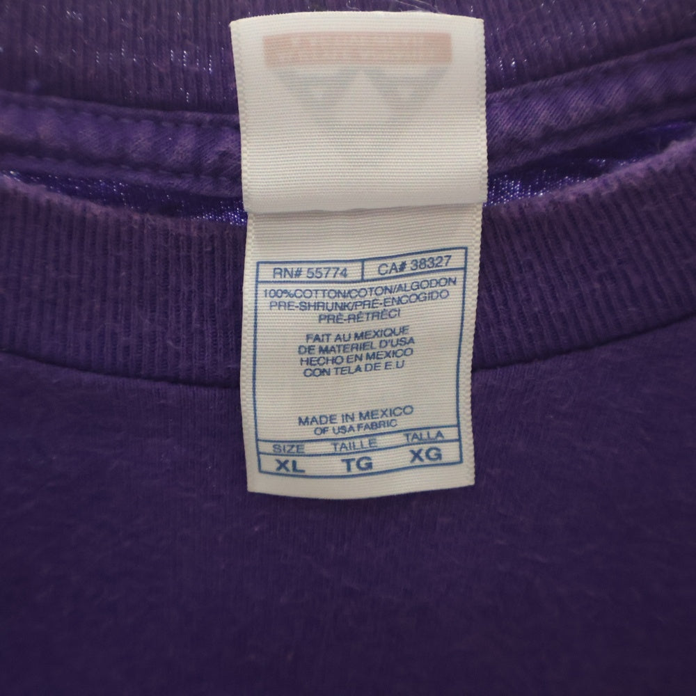 VINTAGE(ヴィンテージ) 90s DINOSAUR Jr TEE ダイナソージュニア 両面プリント半袖Tシャツ カットソー パープル