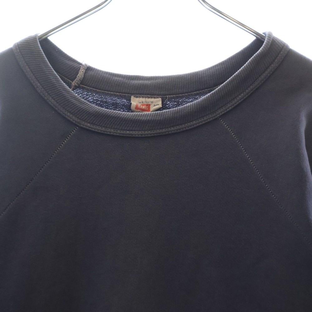 VINTAGE(ヴィンテージ) 60s HANES WIND SHIELD ヘインズ ラグランスリーブ スウェット グレー
