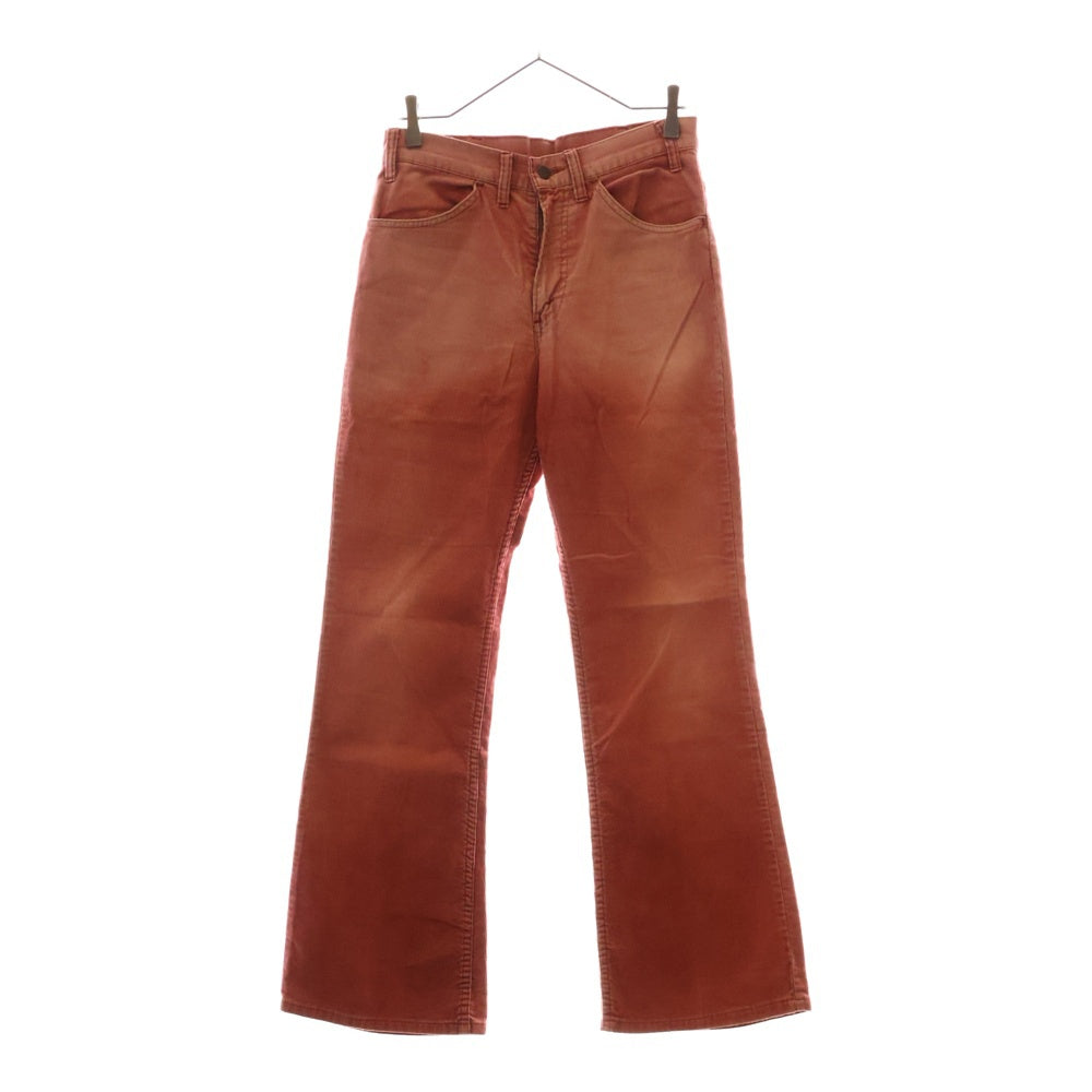 Levi's(リーバイス) 70s VINTAGE 540 42TALON ZIPPER ボタン裏刻印6 コーデュロイ パンツ ピンク