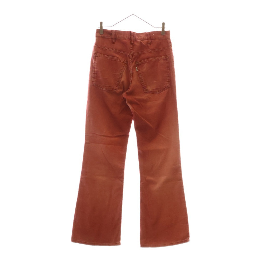 Levi's(リーバイス) 70s VINTAGE 540 42TALON ZIPPER ボタン裏刻印6 コーデュロイ パンツ ピンク