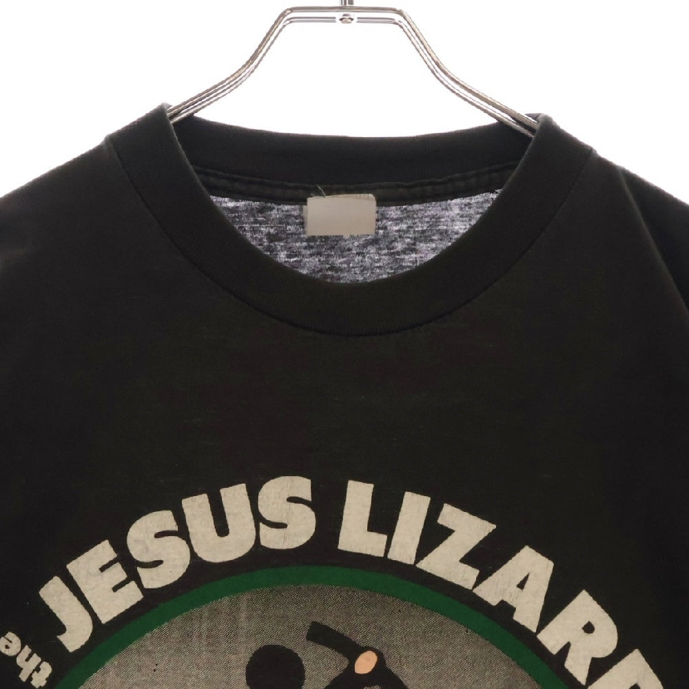 VINTAGE(ヴィンテージ) 90S THE JESUS LIZARD mouse ジーザス マウスプリント 半袖Tシャツ ブラック