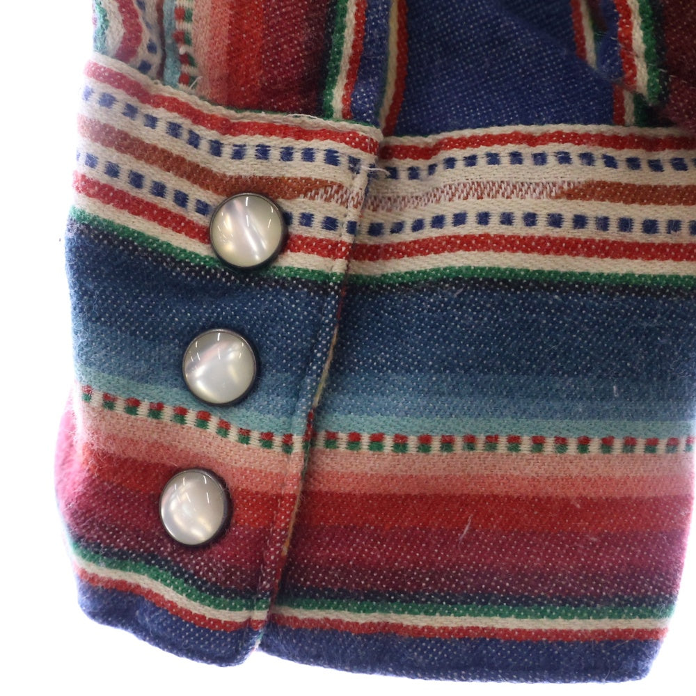 POLO RALPH LAUREN(ポロラルフローレン) MULTI STRIPE WESTERN ORTEGA マルチストライプ ウエスタン オルテガ 長袖シャツ マルチカラー