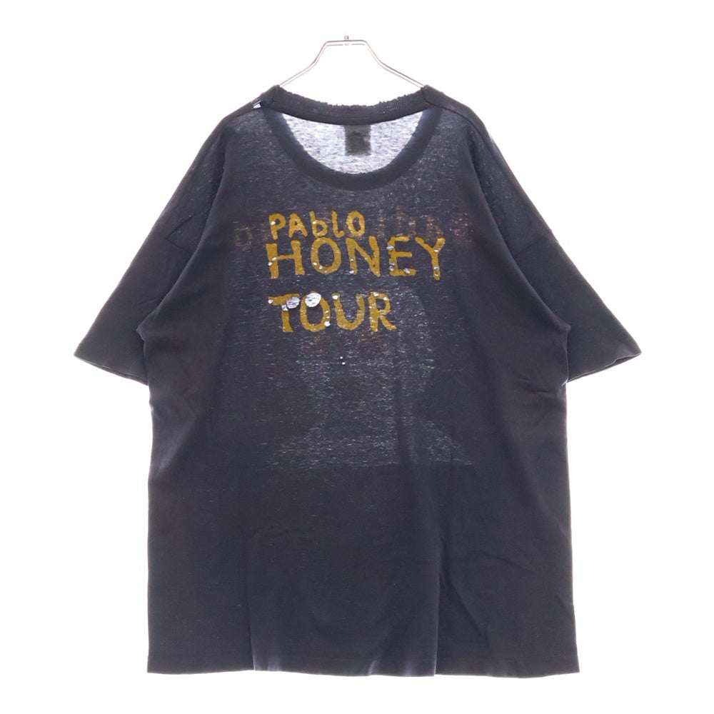 VINTAGE(ヴィンテージ) 90S Radiohead PABLO HONEY TOUR レディオヘッド パブロハニー 両面プリント 半袖Tシャツ ネイビー