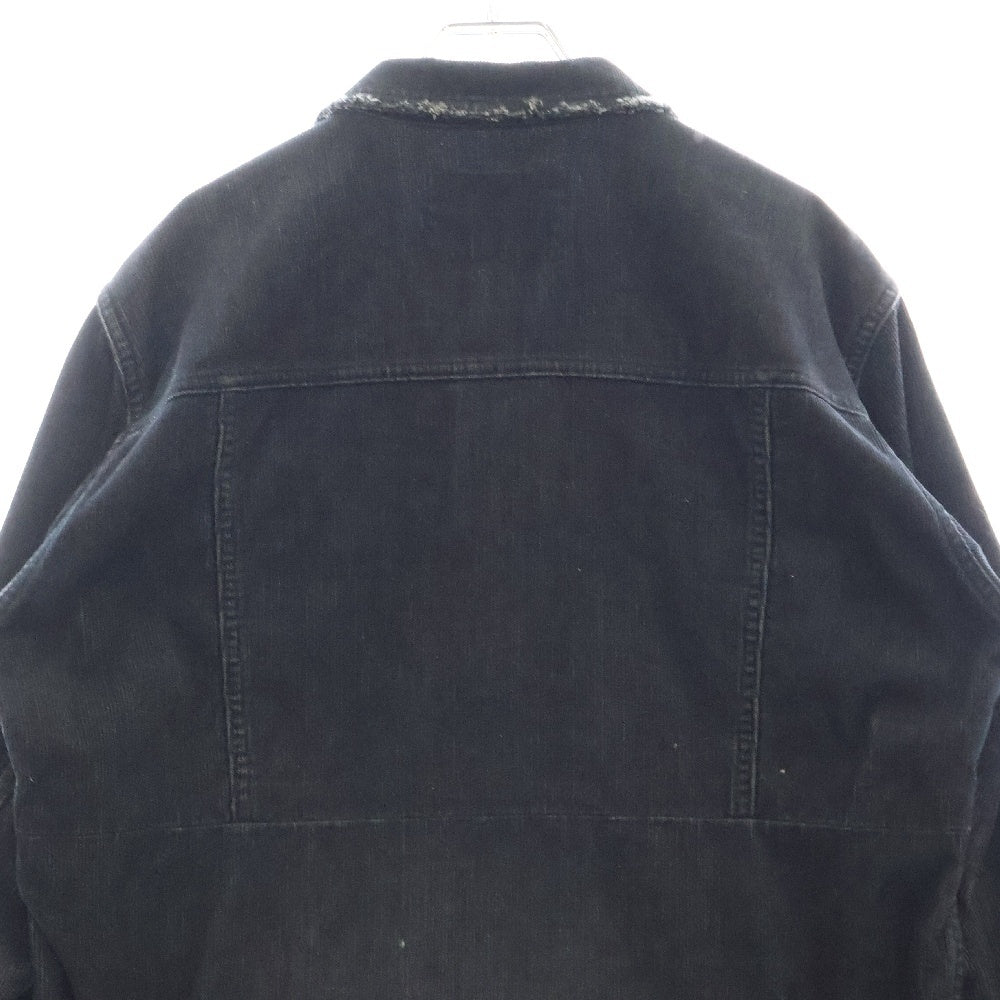 UNDERCOVER(アンダーカバー) 03SS SCAB期 Archive スキャブ期 アーカイブ パッチワークデザイン ダメージ加工 コーデュロイジャケット ブラック