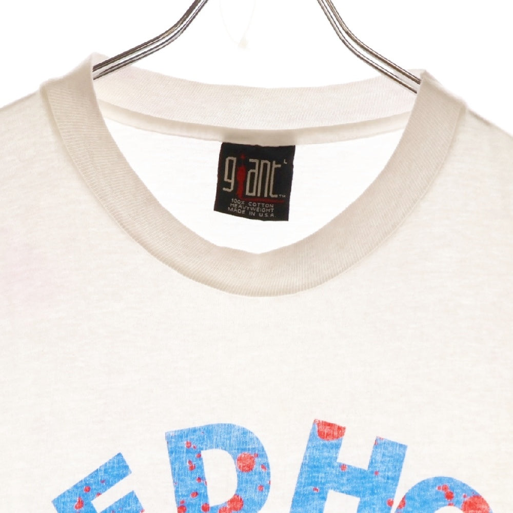 VINTAGE(ヴィンテージ) 90s RED HOT CHILI PEPPERS SPERM LOGO レッドホットチリペッパーズ プリント半袖Tシャツ カットソー ホワイト