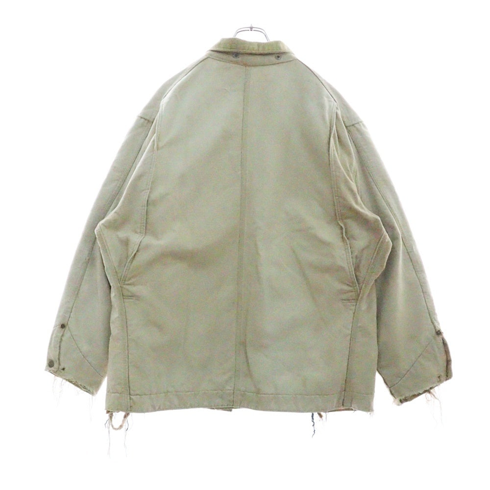 CARHARTT(カーハート) 50s VINTAGE ハートタグ 裏地ブランケット カバーオール チョアコート ベージュ ヴィンテージ