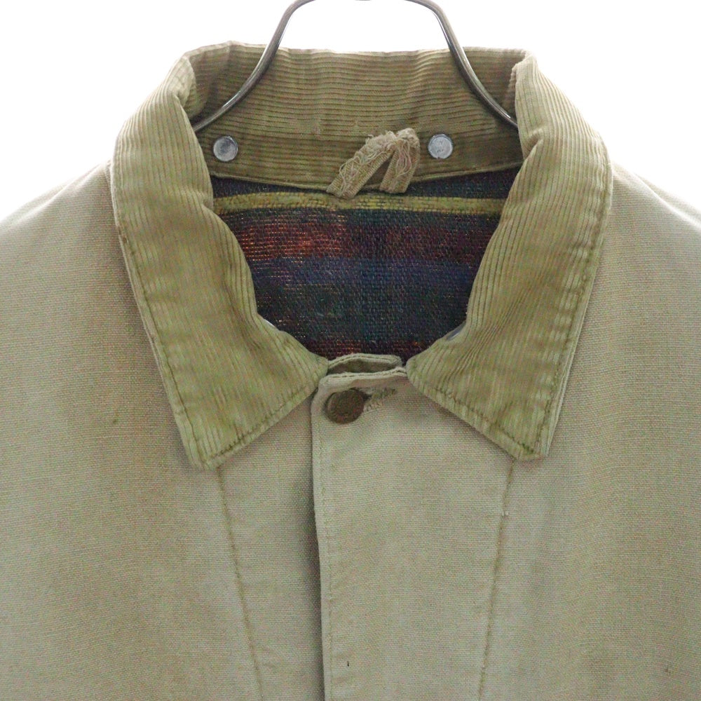 CARHARTT(カーハート) 50s VINTAGE ハートタグ 裏地ブランケット カバーオール チョアコート ベージュ ヴィンテージ