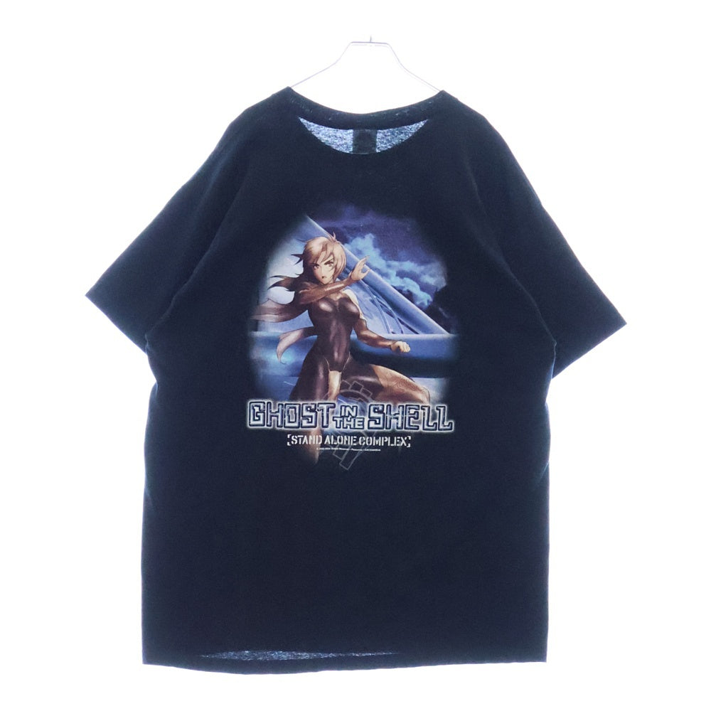 VINTAGE(ヴィンテージ) 00s GHOST IN THE SHELL TEE 攻殻機動隊 両面プリント半袖Tシャツ カットソー ブラック
