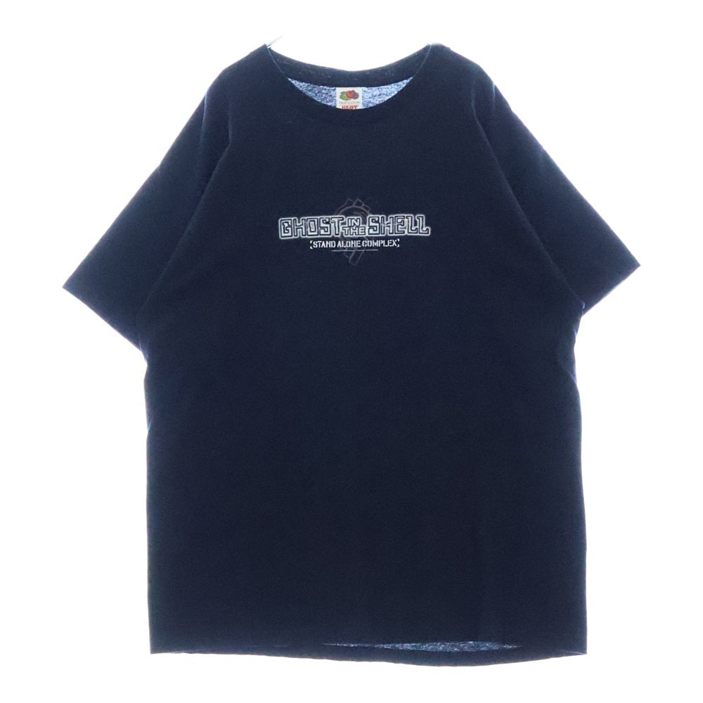 VINTAGE(ヴィンテージ) 00s GHOST IN THE SHELL TEE 攻殻機動隊 両面プリント半袖Tシャツ カットソー ブラック