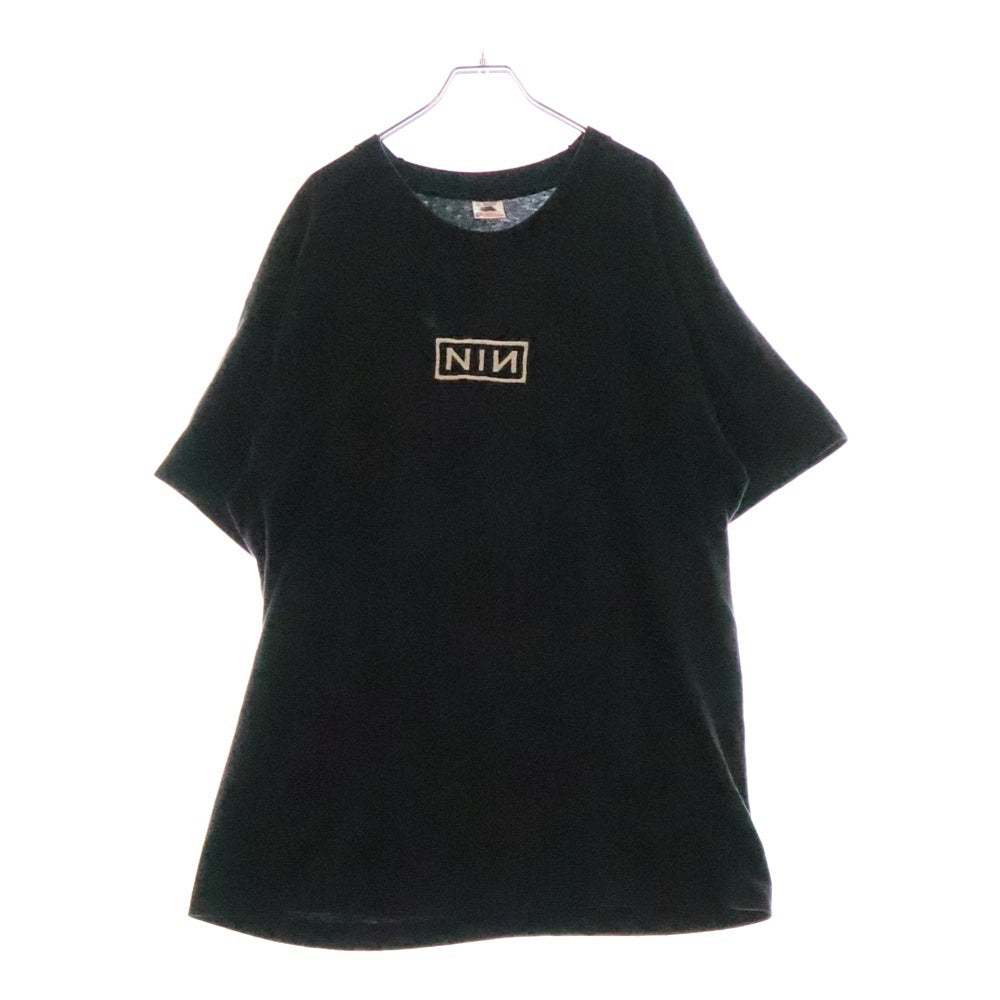 VINTAGE(ヴィンテージ) 90s NINE INCH NAILS BOX LOGO EAP TEE ナインインチネイルズ 両面プリント半袖Tシャツ カットソー ブラック