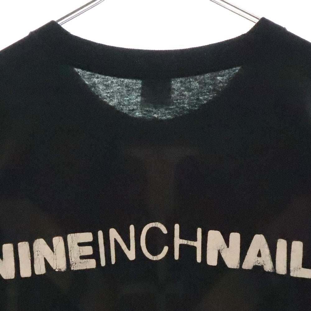VINTAGE(ヴィンテージ) 90s NINE INCH NAILS BOX LOGO EAP TEE ナインインチネイルズ 両面プリント半袖Tシャツ カットソー ブラック