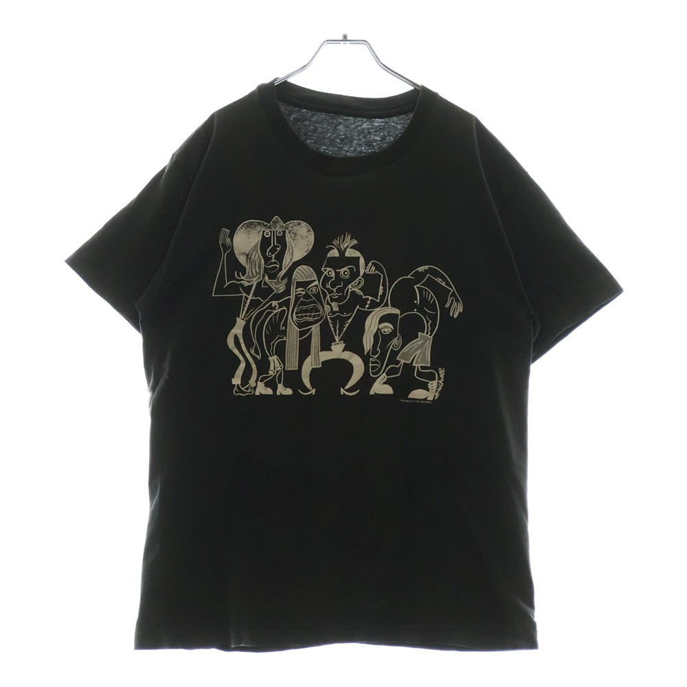 VINTAGE(ヴィンテージ) 90s RED HOT CHILI PEPPERS PICASSO TEE レッドホットチリペッパーズ 両面プリント半袖Tシャツ カットソー ブラック