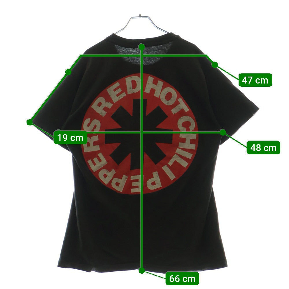 VINTAGE(ヴィンテージ) 90s RED HOT CHILI PEPPERS PICASSO TEE レッドホットチリペッパーズ 両面プリント半袖Tシャツ カットソー ブラック